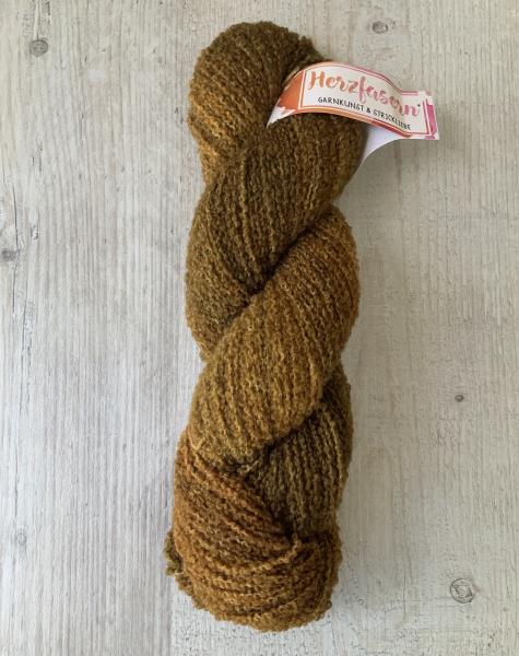 No 17 Golden Olive  Merino Boucle